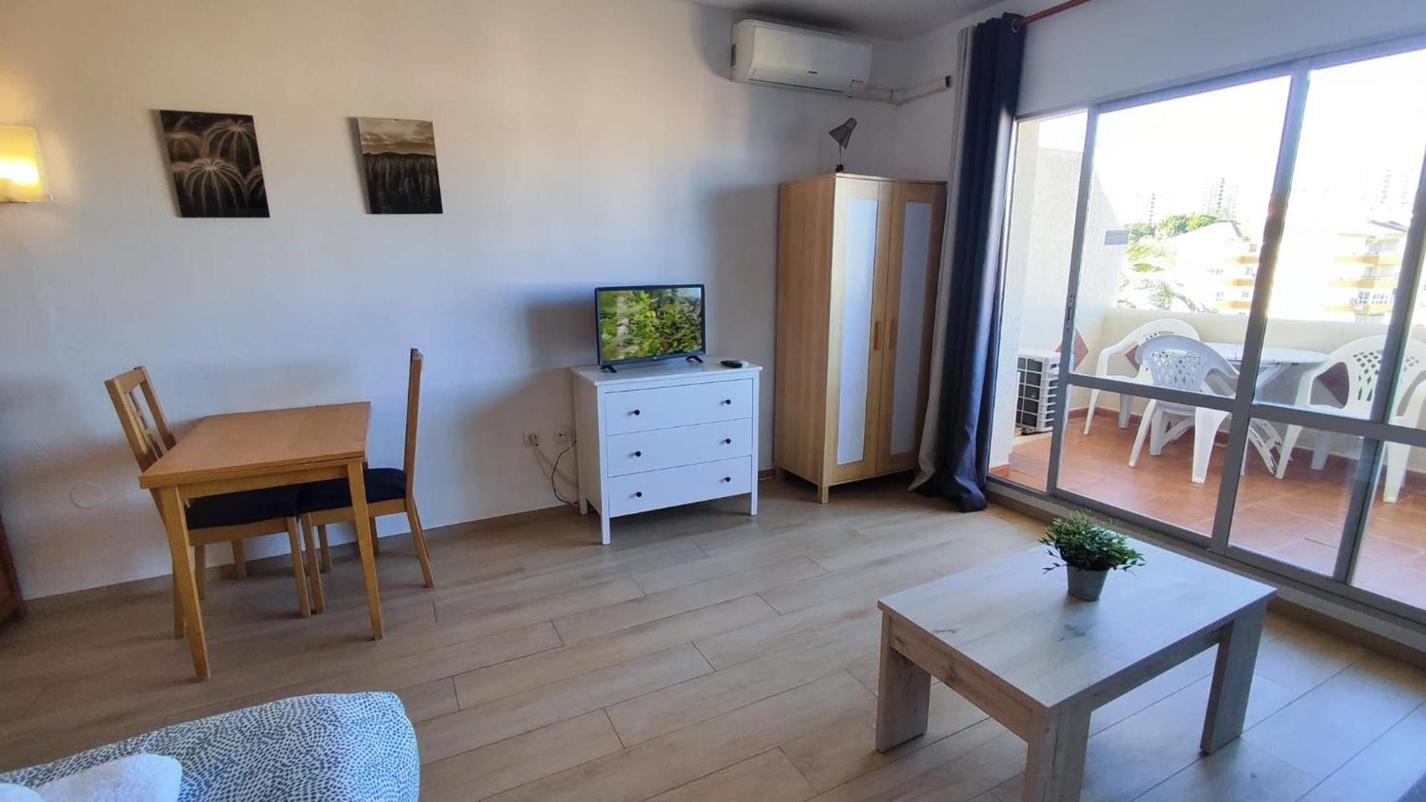 Benal Beach Suite Ii, Estudio Con Parque Acuatico Y Vistas Al Mar. Benalmádena Exterior foto